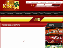 Tablet Screenshot of betking.us